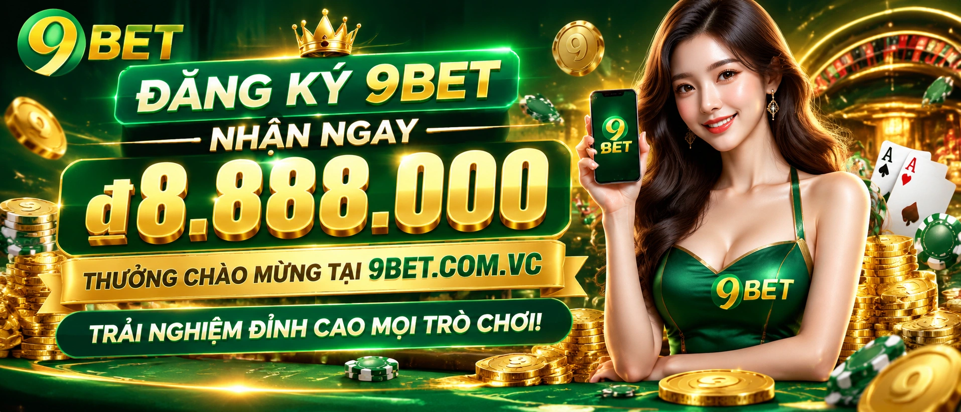 Ảnh giao diện sảnh casino trực tuyến 9bet