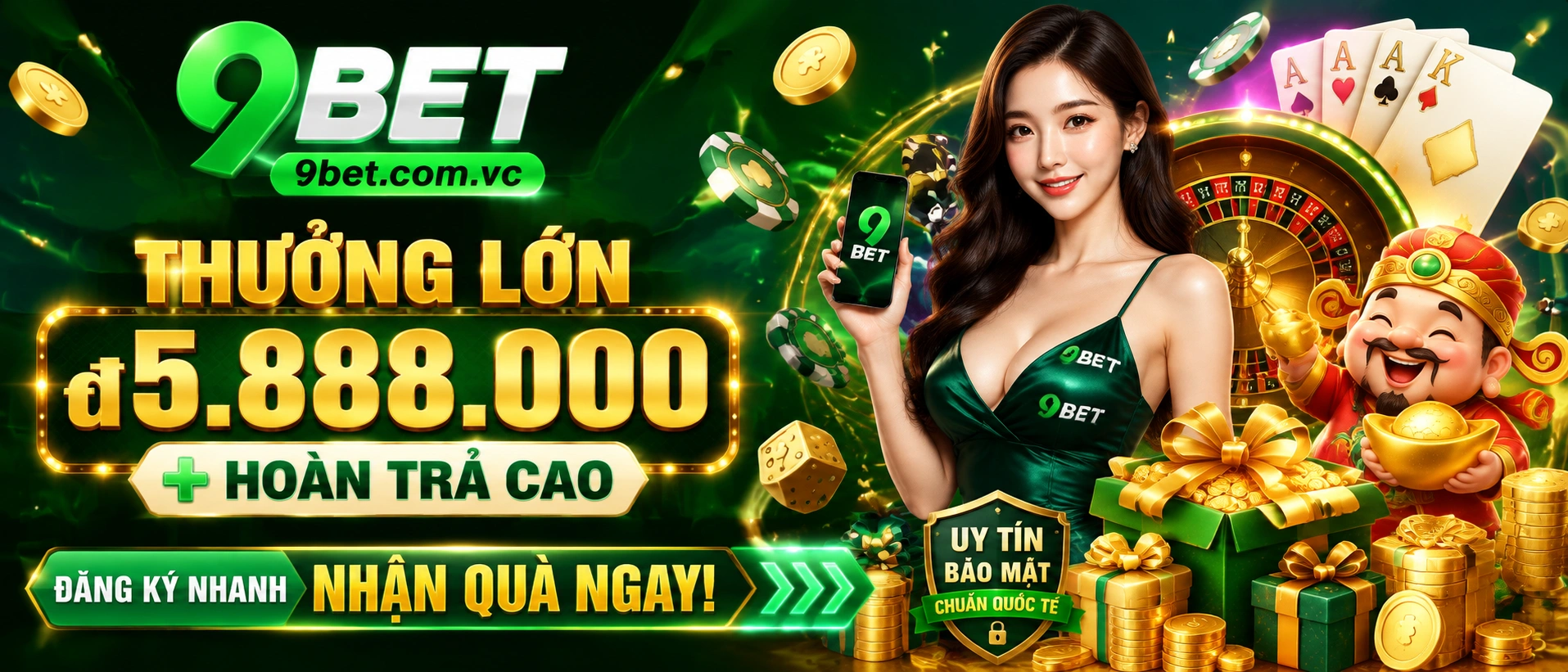 Ảnh giao diện sảnh casino trực tuyến 9bet