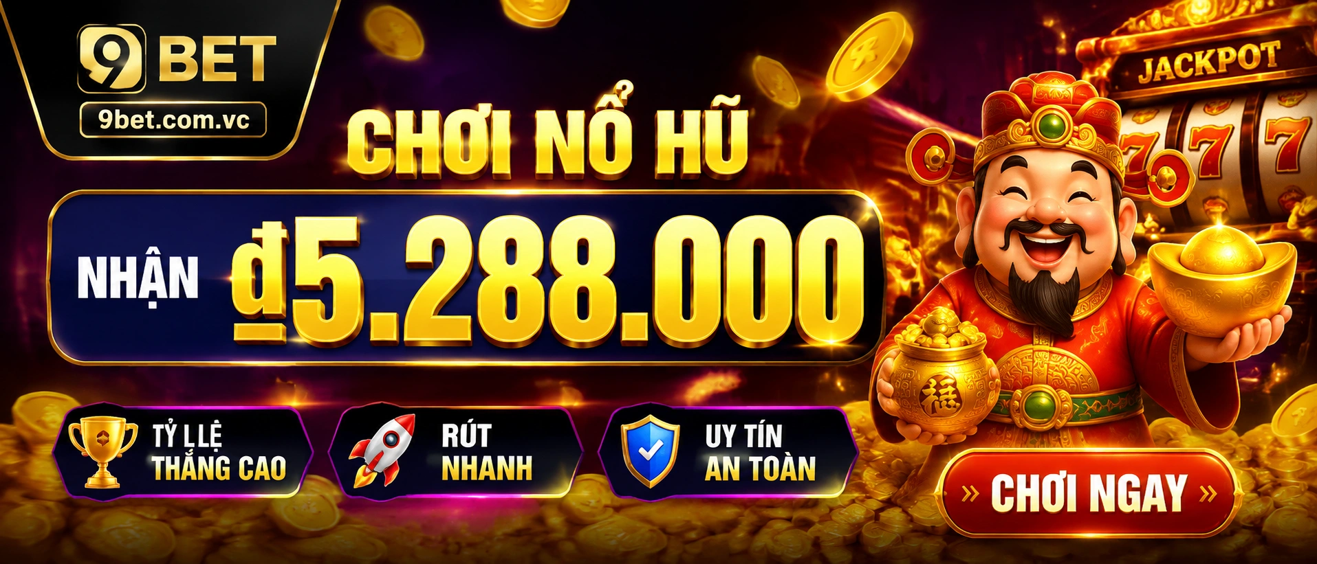 Khu giao dịch và thanh toán của 9BET cho Nổ Hũ