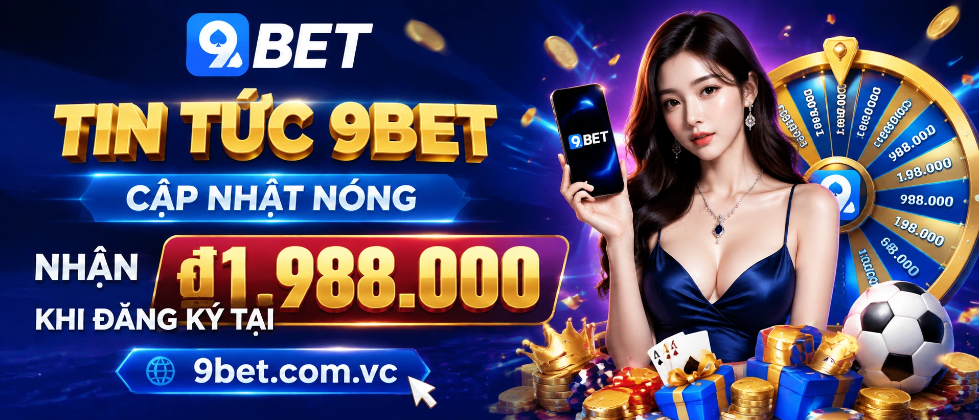 Tin tức 9BET với khung cập nhật nổi bật về ưu đãi và trò chơi